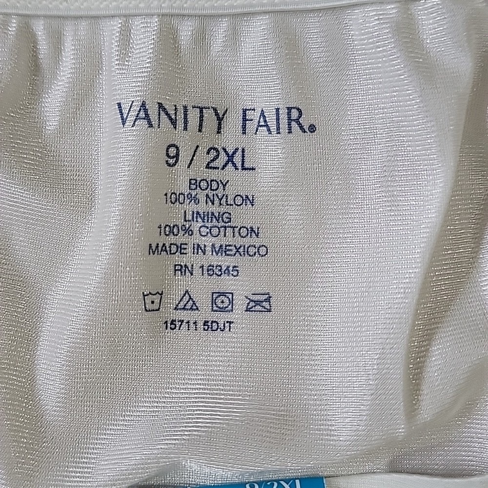 Vanity Fair Ravissant Brief Panties 3 Pack Multi Color Size 9 2XL Style 15711 - Picture 5 of 7